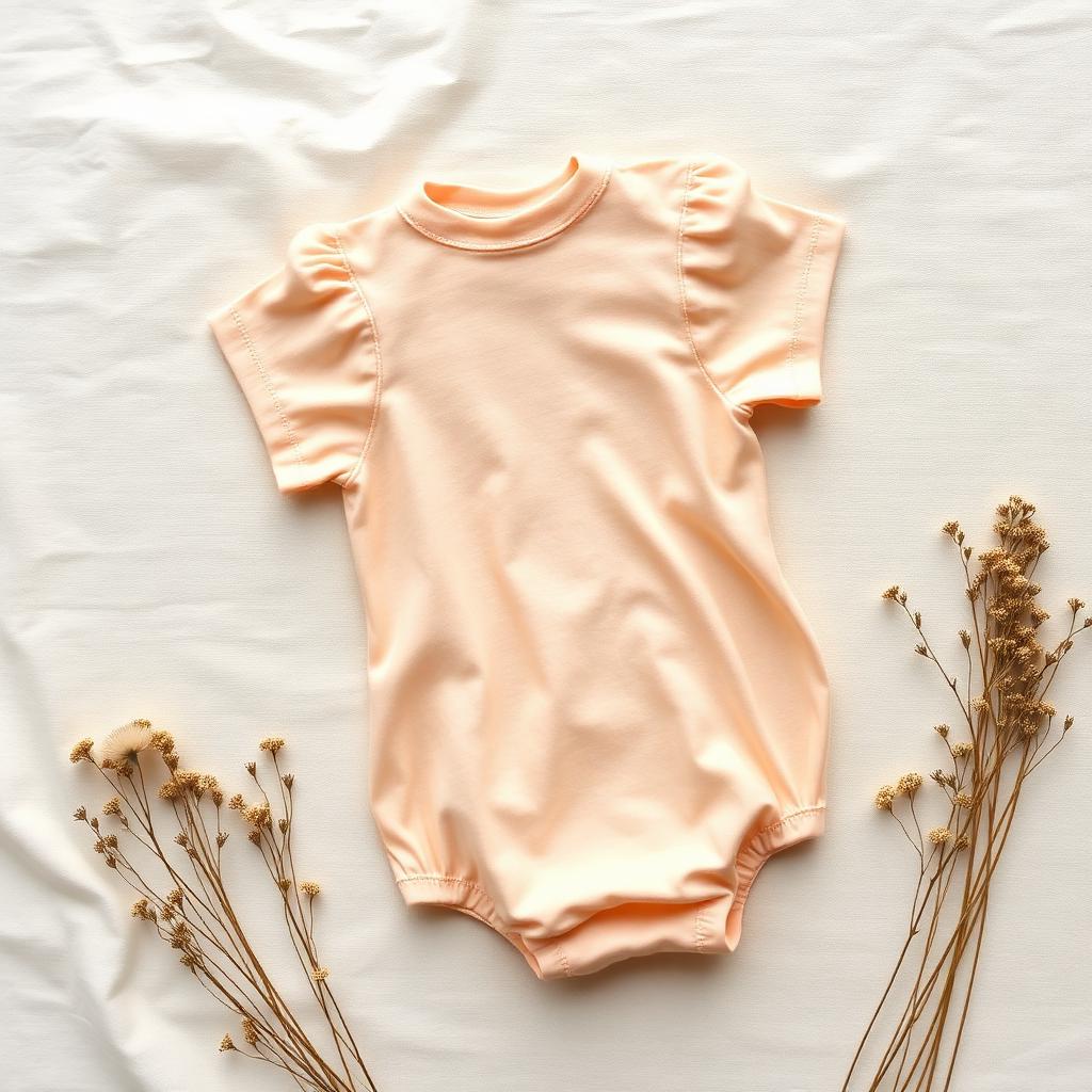 Peach Petal Romper